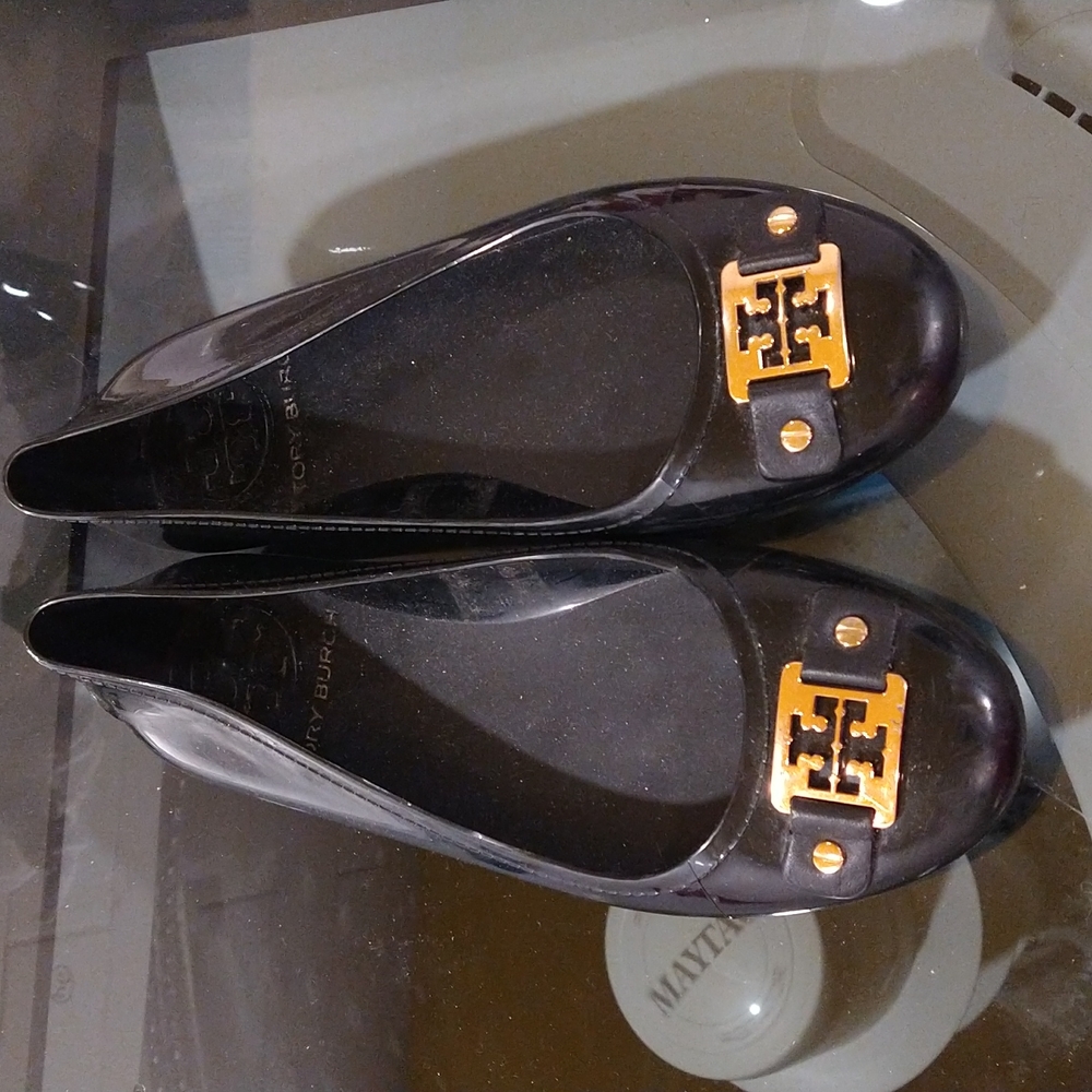 Size 7 Tory Burch jelly flats